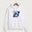 Bemidji High School Football (Boys) - White Port & Co Core Fleece Pullover Hooded Sweatshirt. PC78H