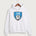Janesville Waldorf Pemberton Volleyball (Girls) - White Port & Co Core Fleece Pullover Hooded Sweatshirt. PC78H
