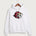 Spring Grove High School Football (Boys) - White Port & Co Core Fleece Pullover Hooded Sweatshirt. PC78H