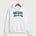 Northeast Range High School Volleyball (Girls) - White Port & Co Core Fleece Pullover Hooded Sweatshirt. PC78H