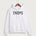 Walker Hackensack Akeley Volleyball (Girls) - White Port & Co Core Fleece Pullover Hooded Sweatshirt. PC78H