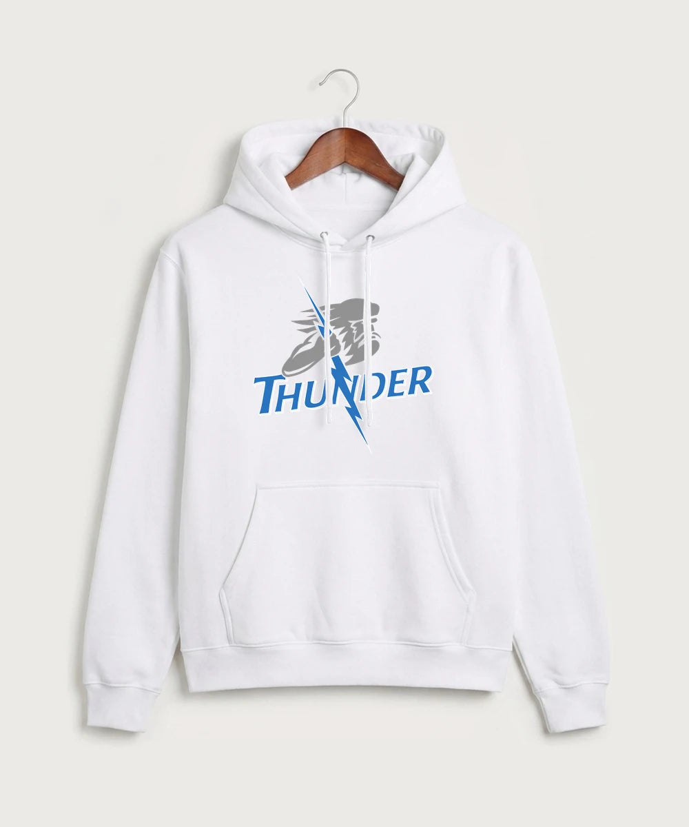 Long Prairie Grey Eagle High School Volleyball (Girls) - White Port & Co Core Fleece Pullover Hooded Sweatshirt. PC78H