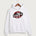 Mesabi East High School Football (Boys) - White Port & Co Core Fleece Pullover Hooded Sweatshirt. PC78H