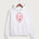 Fulton High School Football (Boys) - White Port & Co Core Fleece Pullover Hooded Sweatshirt. PC78H