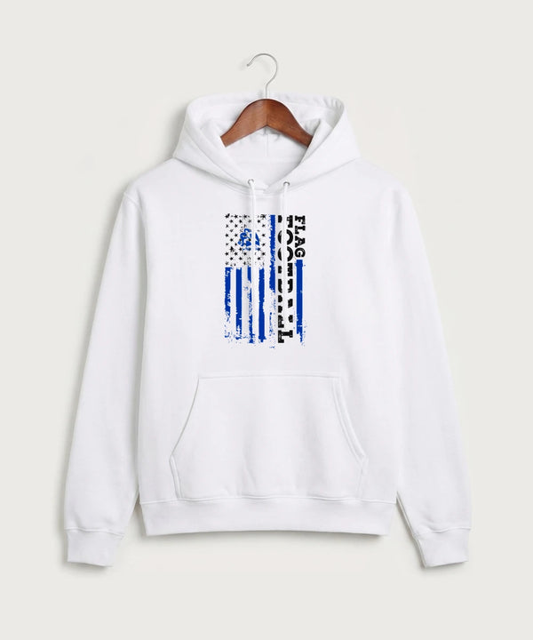 Codex Team Store Proof Reference - White Port & Co Core Fleece Pullover Hooded Sweatshirt. PC78H