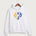 Davenport North High School Basketball Team Store - White Port & Co Core Fleece Pullover Hooded Sweatshirt. PC78H
