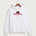 Lancer Archer Club Archery Team Store - White Port & Co Core Fleece Pullover Hooded Sweatshirt. PC78H