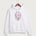 Stockton High School Football - White Port & Co Core Fleece Pullover Hooded Sweatshirt. PC78H