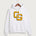 Clearbrook Gonvick High School Football (Boys) - White Port & Co Core Fleece Pullover Hooded Sweatshirt. PC78H