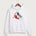John Marshall High School Cross Country (Coed) - White Port & Co Core Fleece Pullover Hooded Sweatshirt. PC78H