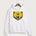 Byron High School Volleyball (Girls) - White Port & Co Core Fleece Pullover Hooded Sweatshirt. PC78H