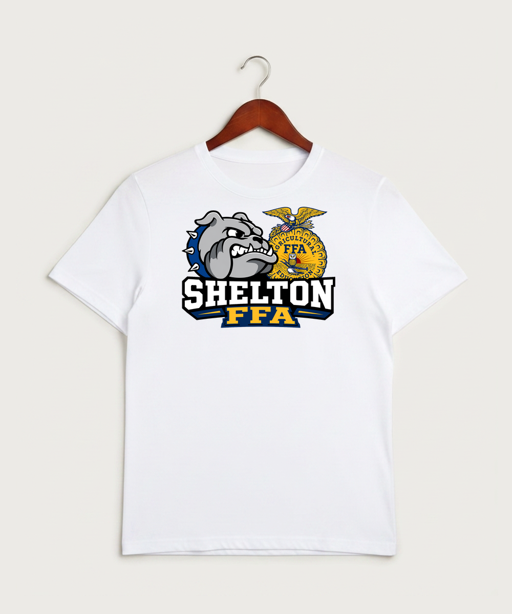 Shelton High School FFA general - White Sport-Tek PosiCharge Competitor Tee. ST350