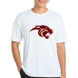 Pine Island Football - White Sport-Tek PosiCharge Competitor Tee. ST350