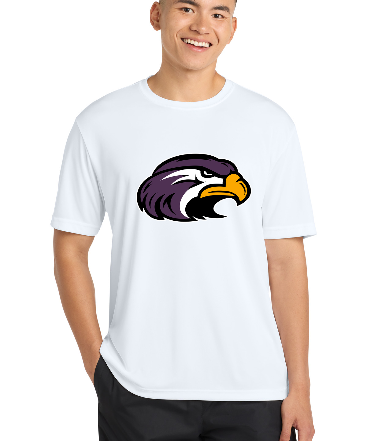 Montevideo Football - White Sport-Tek PosiCharge Competitor Tee. ST350