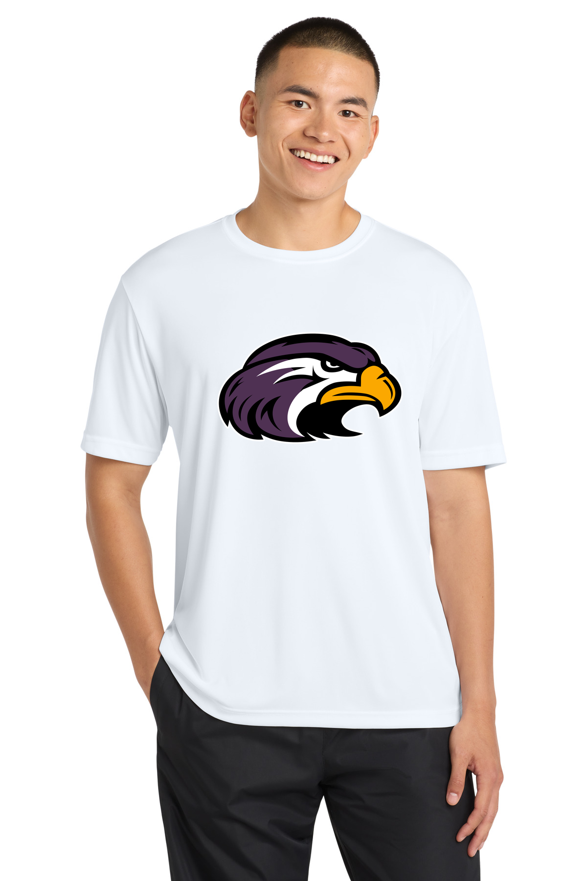 Montevideo Football - White Sport-Tek PosiCharge Competitor Tee. ST350