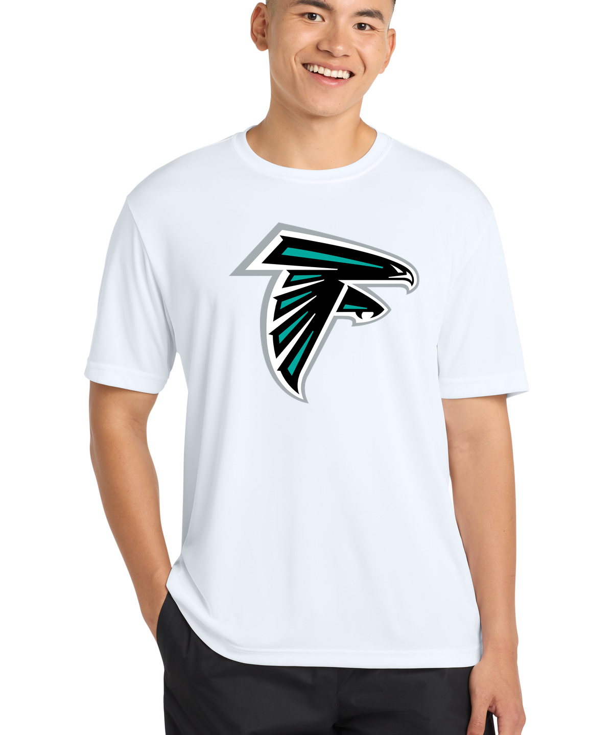 Fillmore Central Football - White Sport-Tek PosiCharge Competitor Tee. ST350