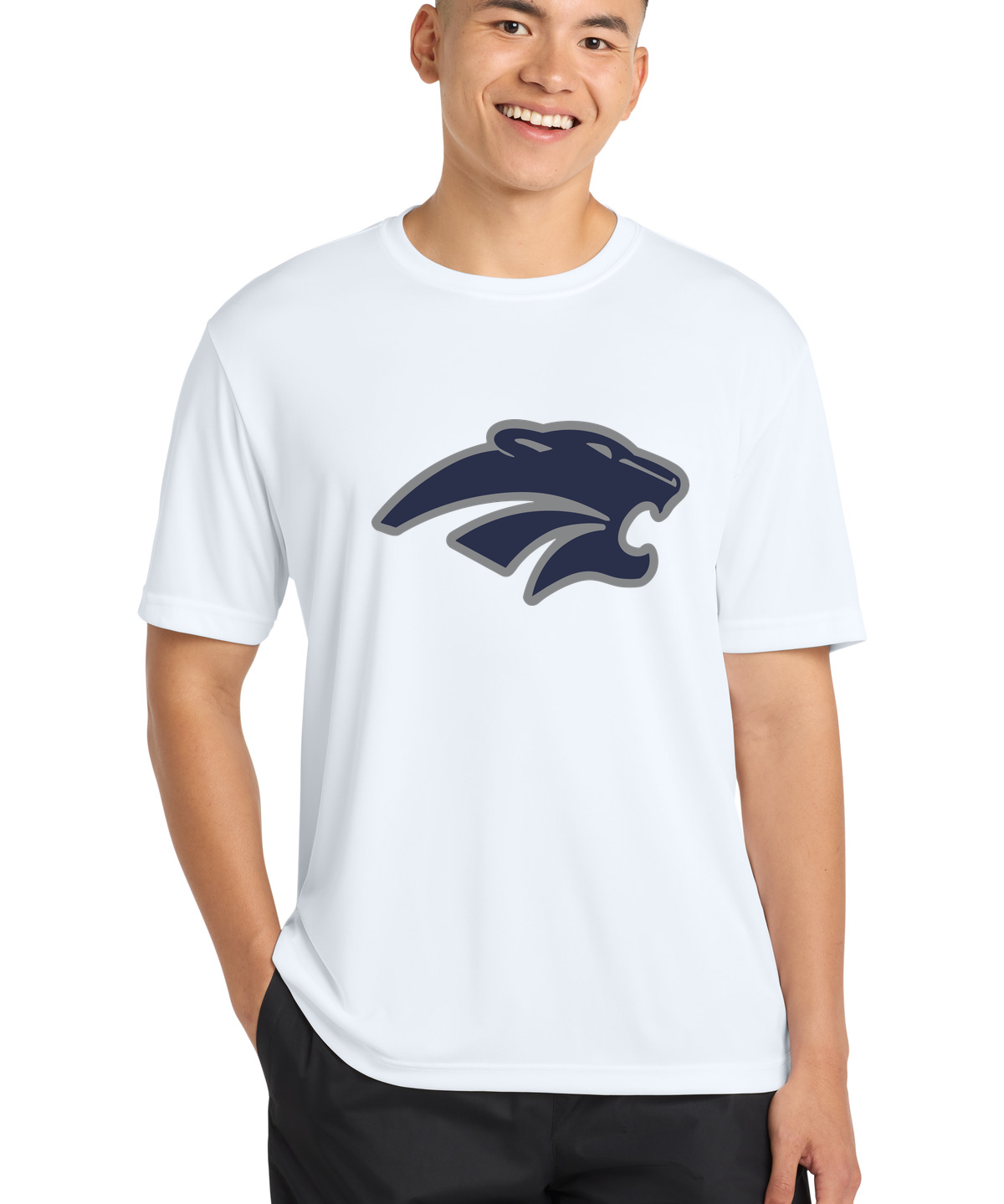 Zumbrota-Mazeppa Volleyball - White Sport-Tek PosiCharge Competitor Tee. ST350