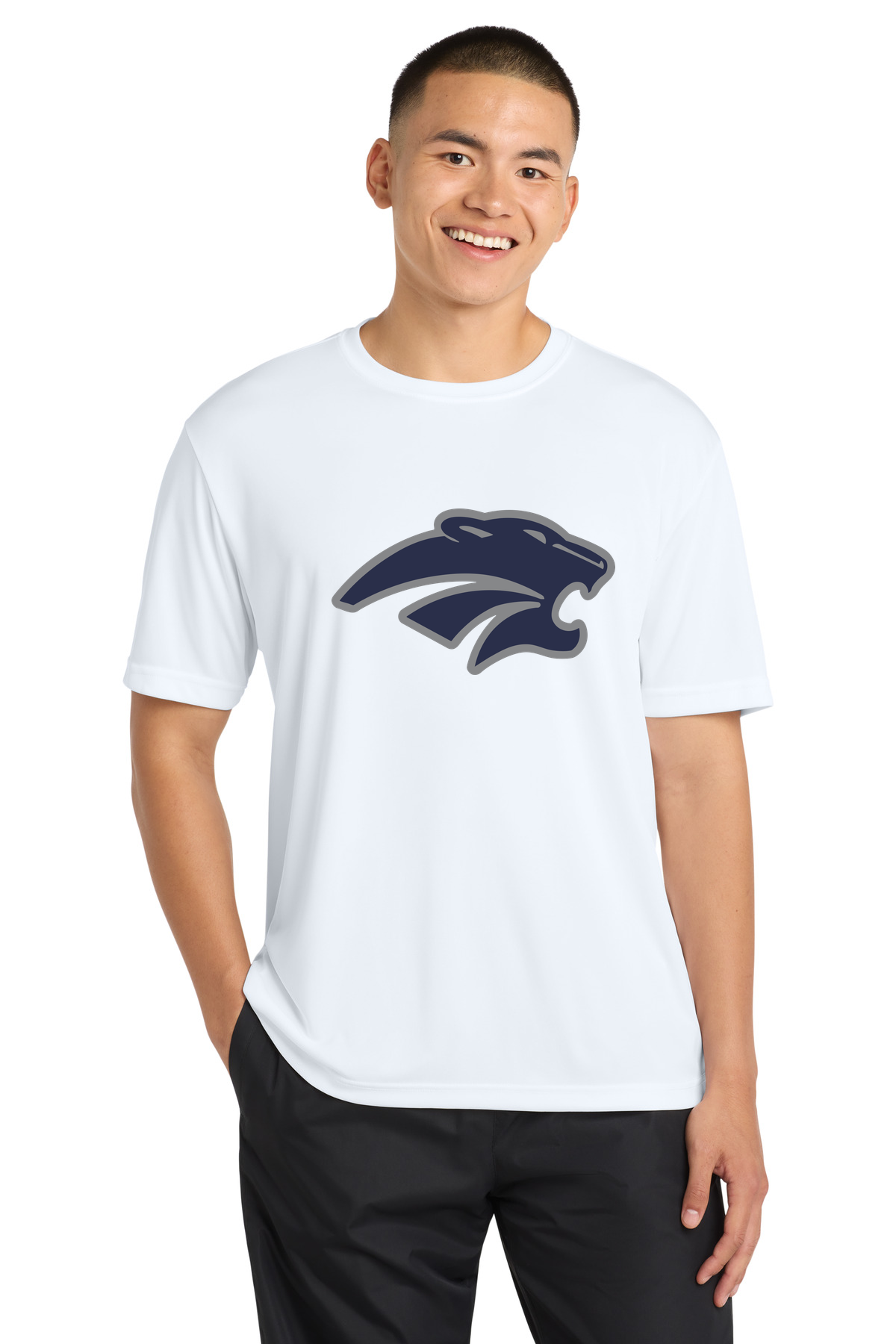 Zumbrota-Mazeppa Volleyball - White Sport-Tek PosiCharge Competitor Tee. ST350