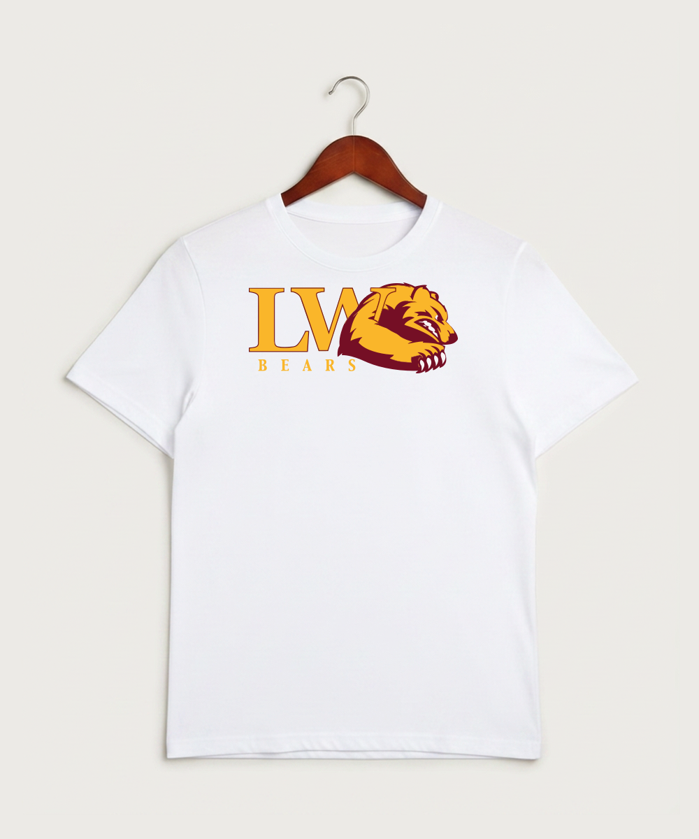 Lake of the Woods High School Football (Boys) - White Sport-Tek PosiCharge Competitor Tee. ST350