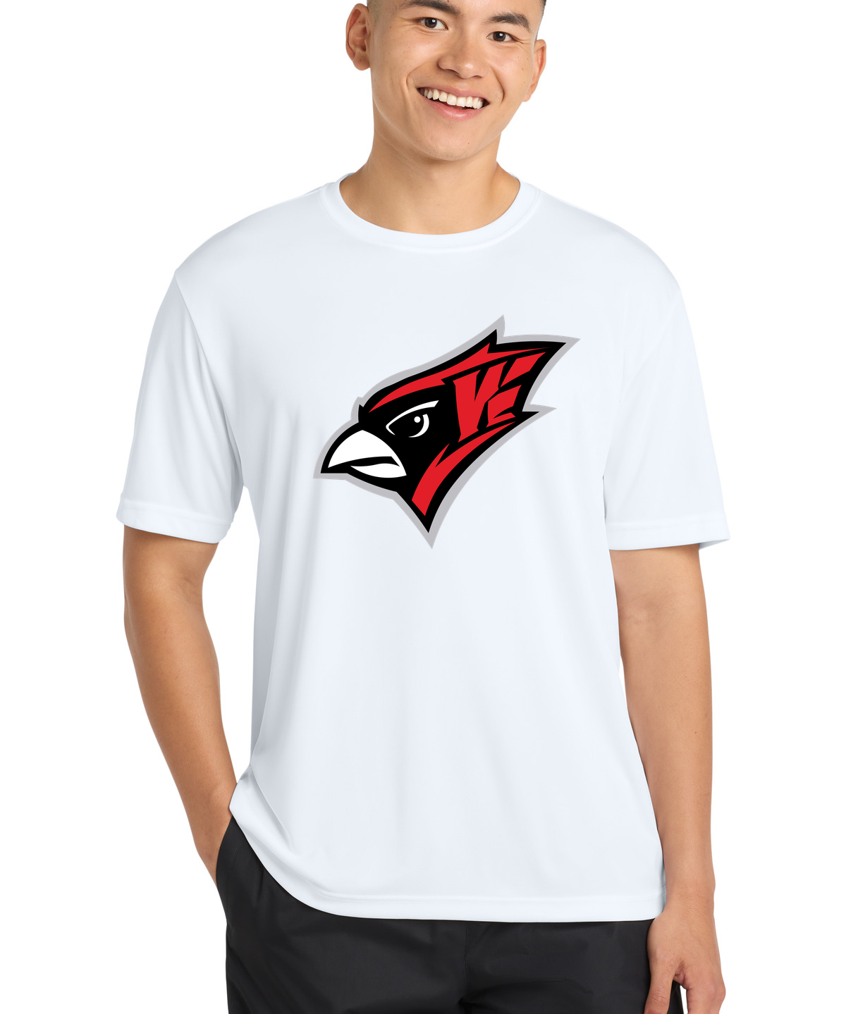 Willmar Athletics - White Sport-Tek PosiCharge Competitor Tee. ST350