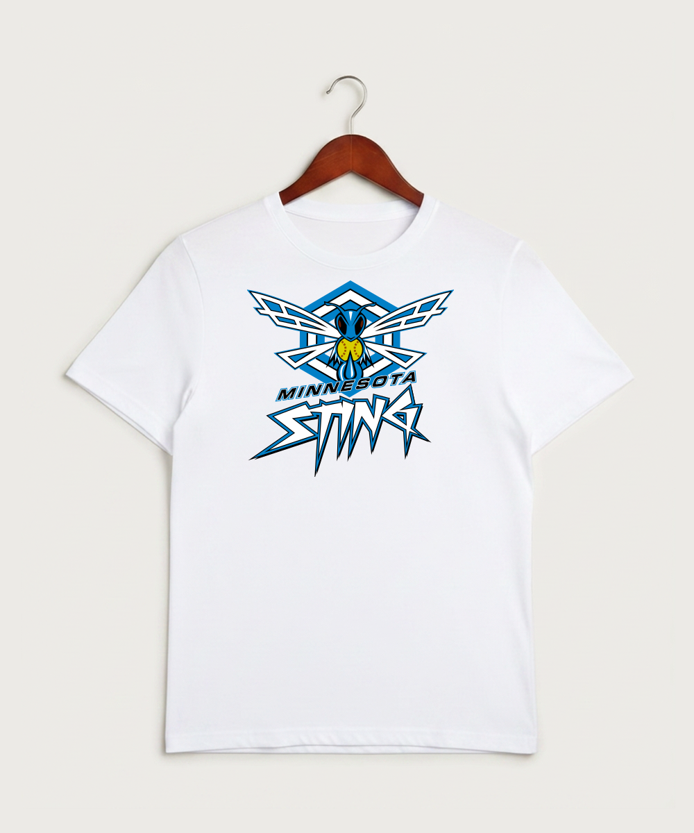 Minnesota Sting Athletics - White Sport-Tek PosiCharge Competitor Tee. ST350