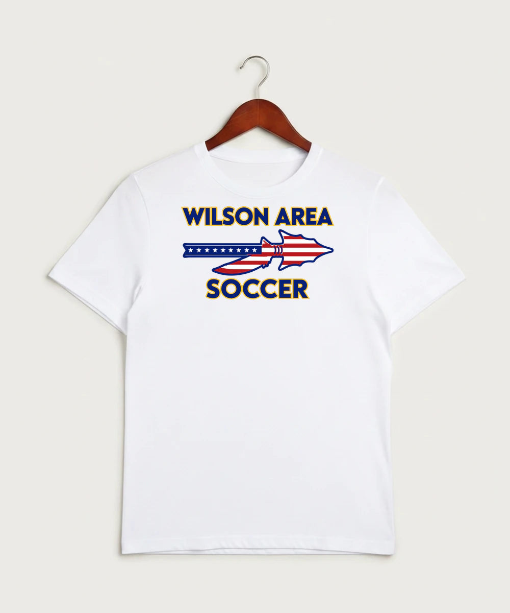 Wilson Area School Soccer Soccer - White Sport-Tek PosiCharge Competitor Tee. ST350