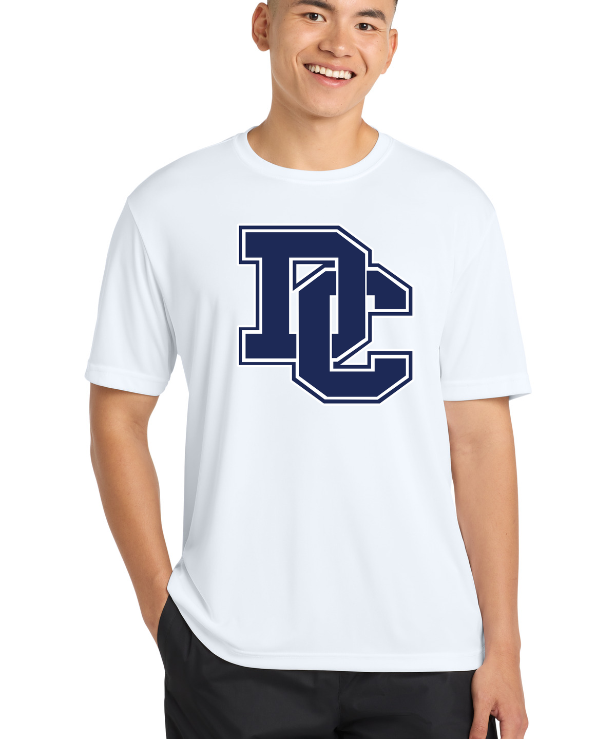 Dassel-Cokato Football - White Sport-Tek PosiCharge Competitor Tee. ST350