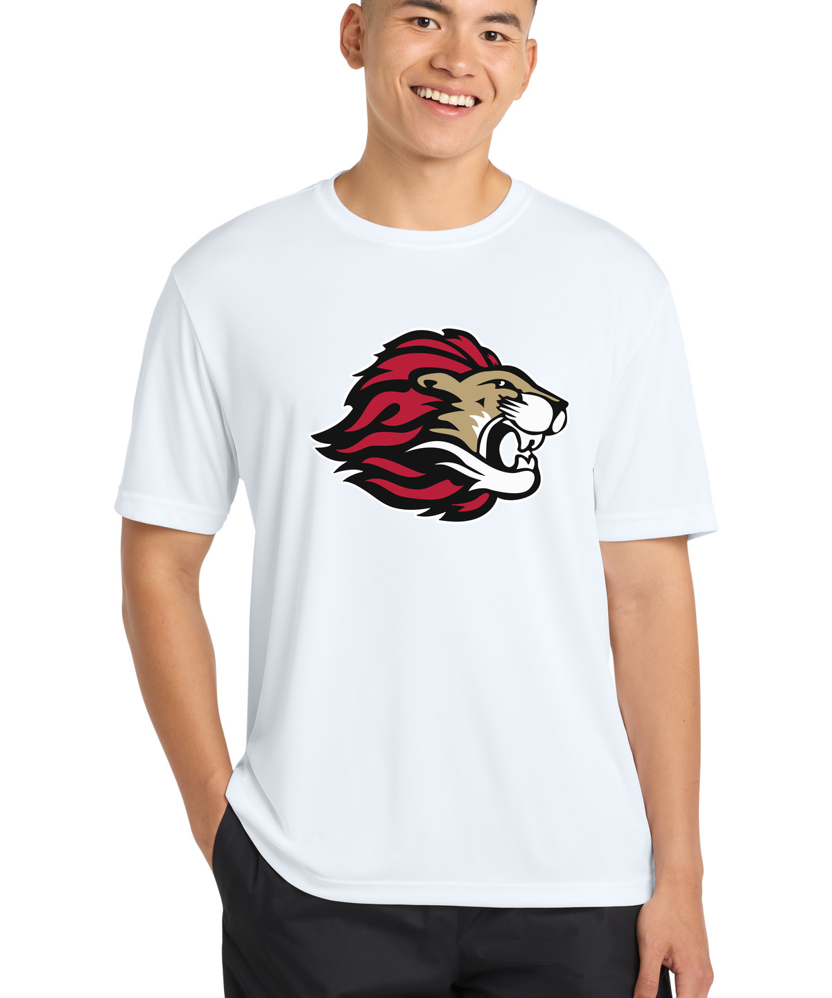 Spring Grove Football - White Sport-Tek PosiCharge Competitor Tee. ST350