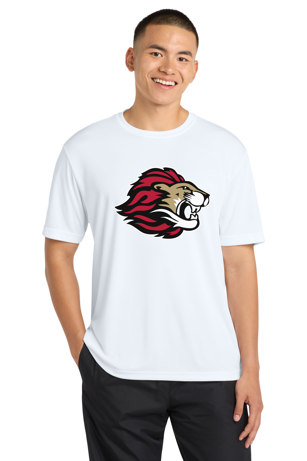 Spring Grove Football - White Sport-Tek PosiCharge Competitor Tee. ST350
