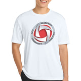 Houston Volleyball - White Sport-Tek PosiCharge Competitor Tee. ST350
