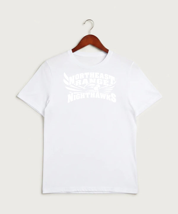 Northeast Range High School Volleyball (Girls) - White Sport-Tek PosiCharge Competitor Tee. ST350