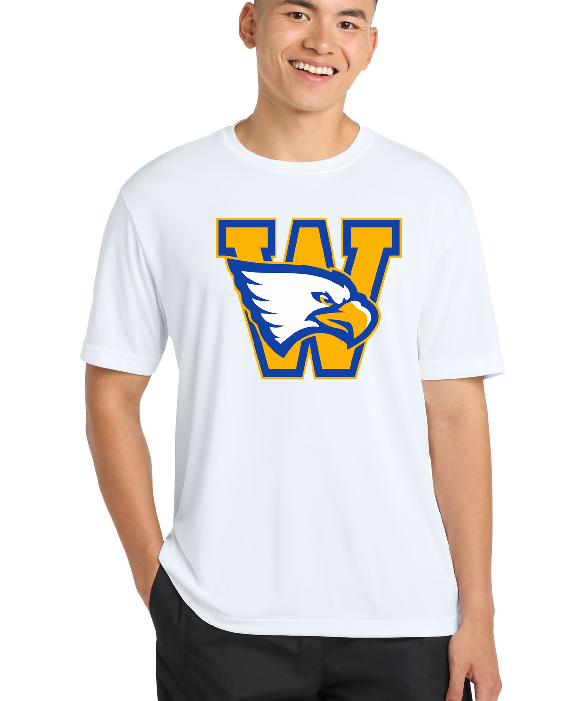 Windom Football - White Sport-Tek PosiCharge Competitor Tee. ST350