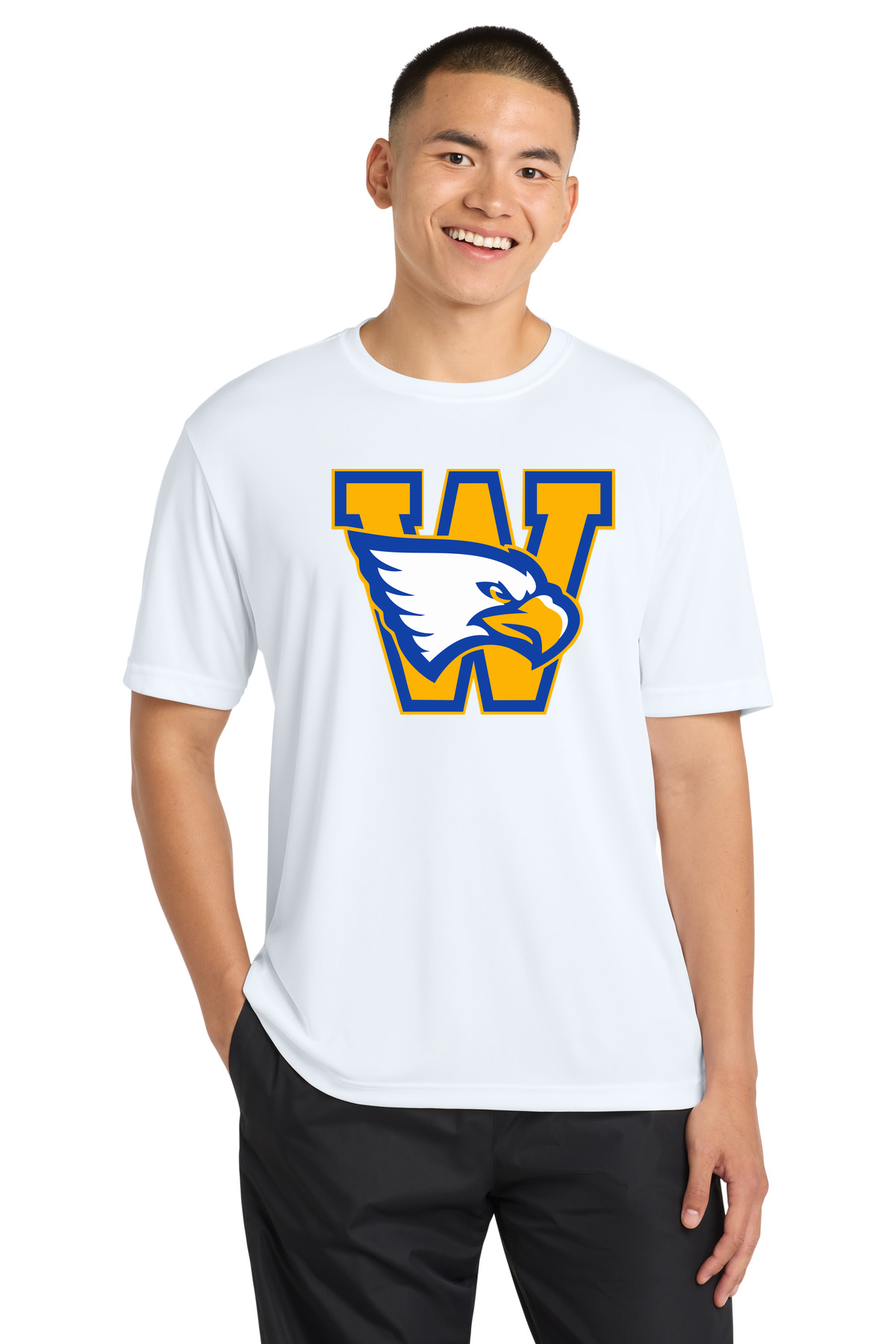 Windom Football - White Sport-Tek PosiCharge Competitor Tee. ST350