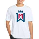 Watertown-Mayer Football - White Sport-Tek PosiCharge Competitor Tee. ST350
