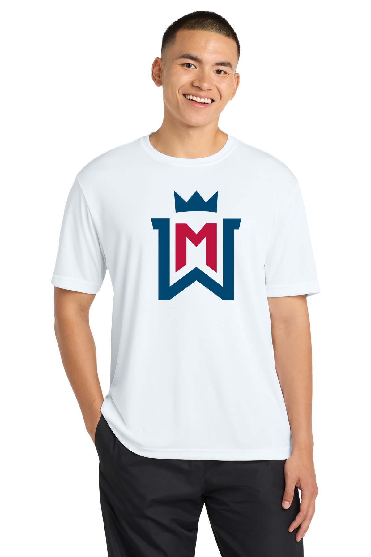 Watertown-Mayer Football - White Sport-Tek PosiCharge Competitor Tee. ST350