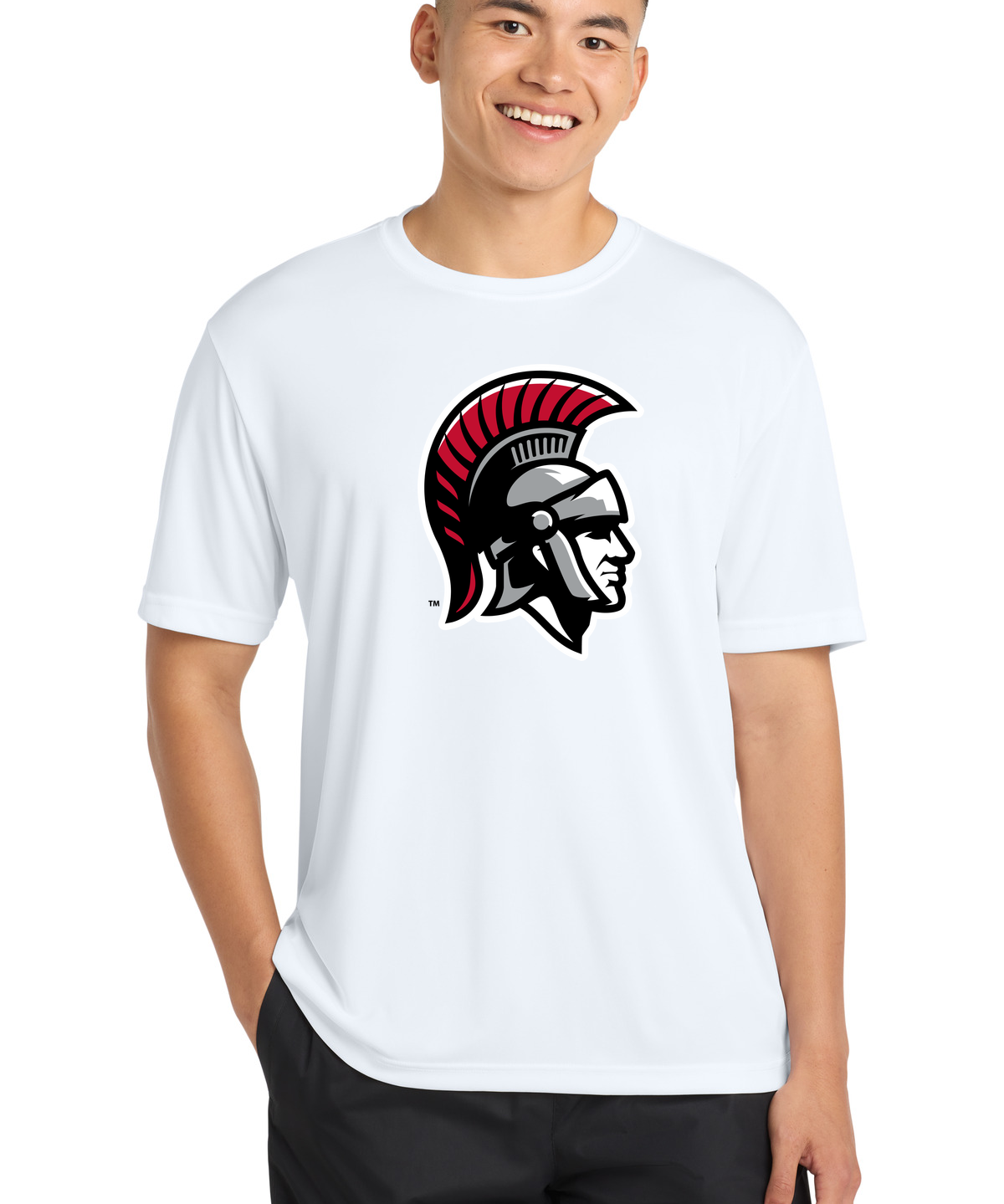 Worthington Football - White Sport-Tek PosiCharge Competitor Tee. ST350