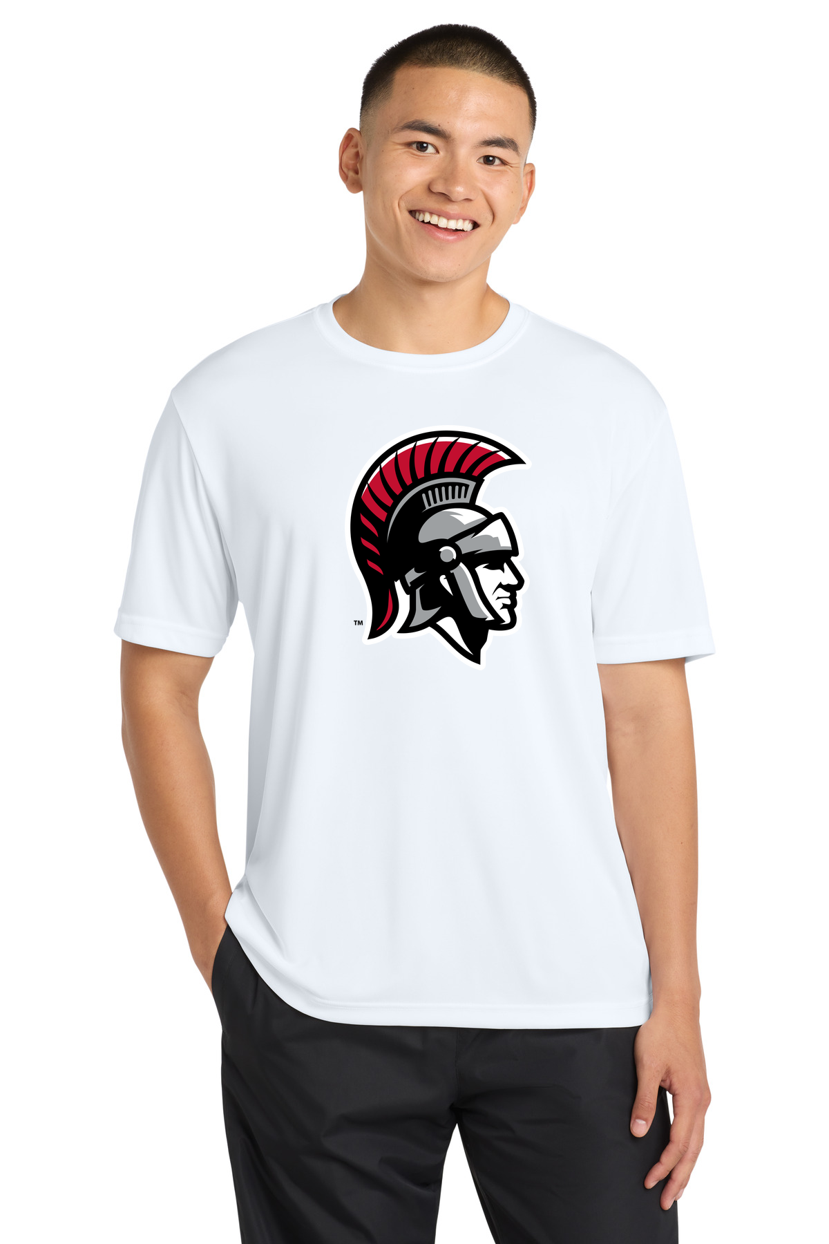 Worthington Football - White Sport-Tek PosiCharge Competitor Tee. ST350