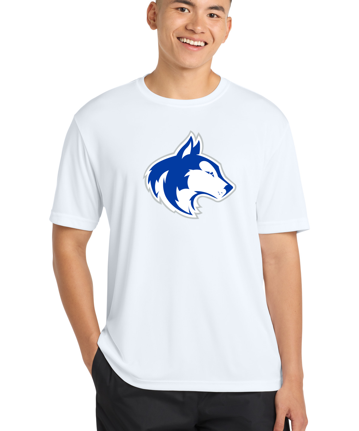 Owatonna Volleyball - White Sport-Tek PosiCharge Competitor Tee. ST350
