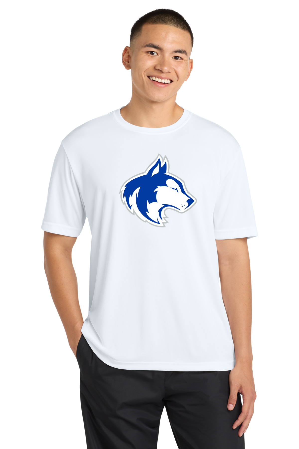 Owatonna Volleyball - White Sport-Tek PosiCharge Competitor Tee. ST350