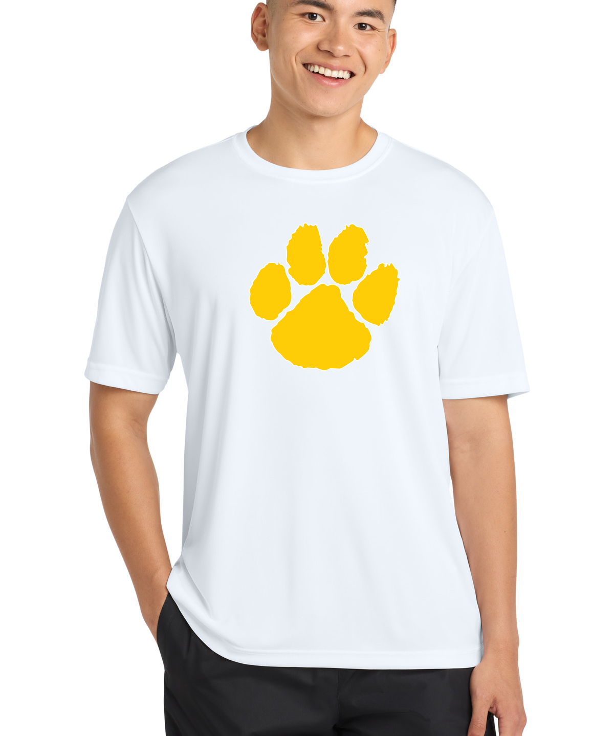 PEM Football - White Sport-Tek PosiCharge Competitor Tee. ST350