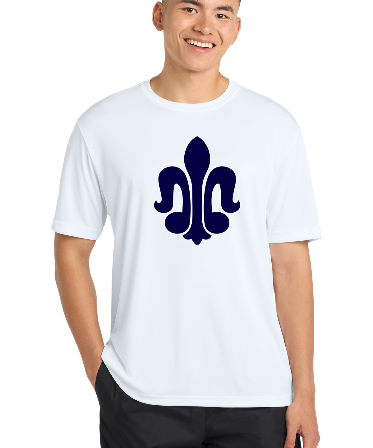 St. Peter Athletics - White Sport-Tek PosiCharge Competitor Tee. ST350