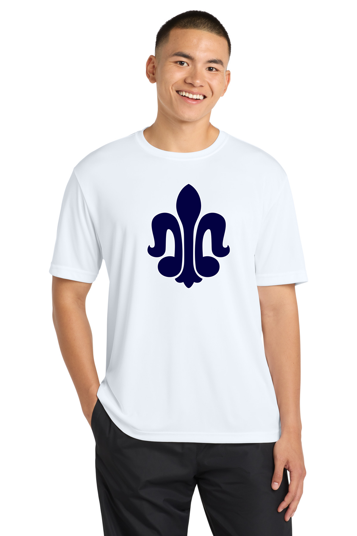 St. Peter Athletics - White Sport-Tek PosiCharge Competitor Tee. ST350