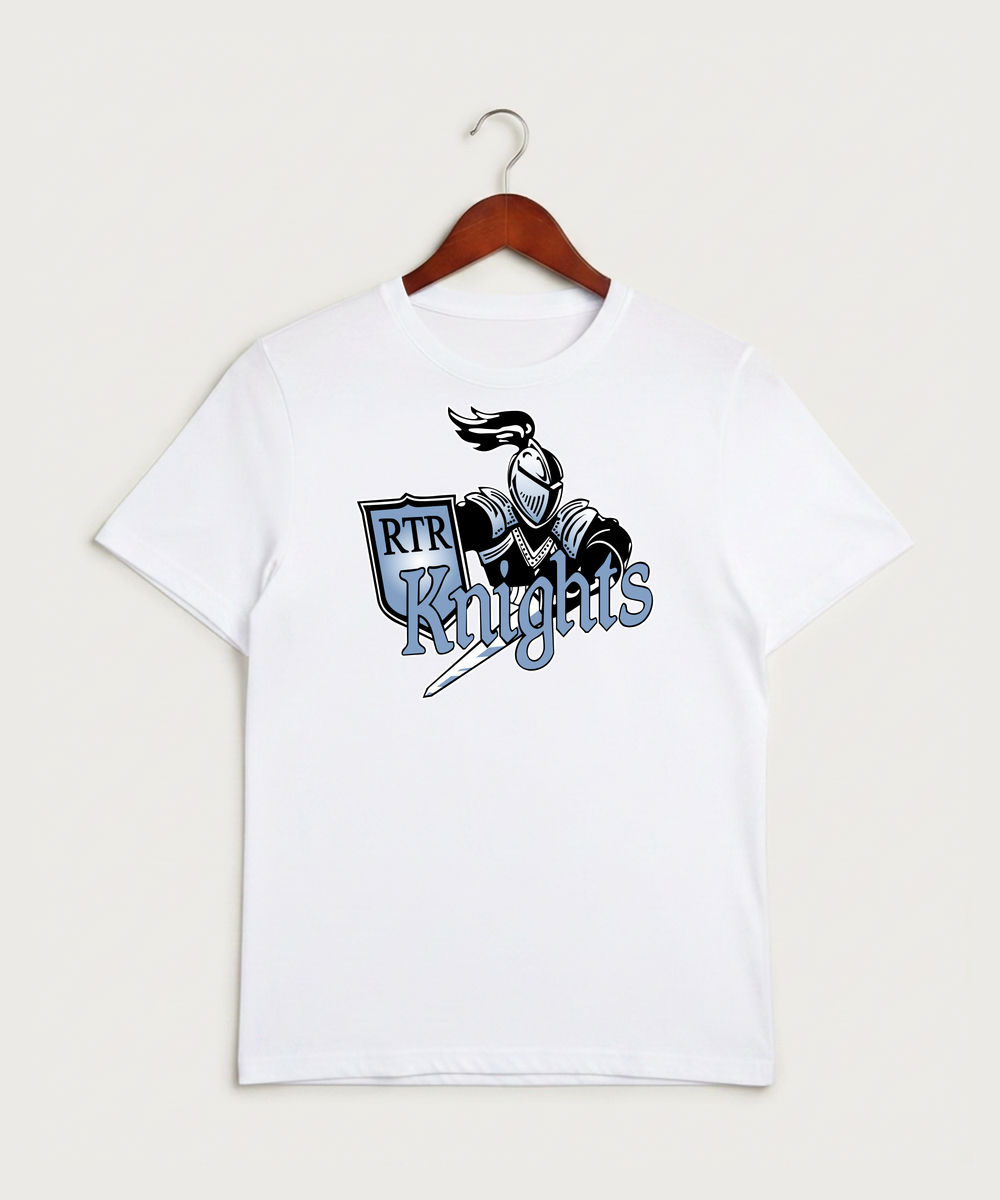 Russell-Tyler-Ruthton High School Football (Boys) - White Sport-Tek PosiCharge Competitor Tee. ST350
