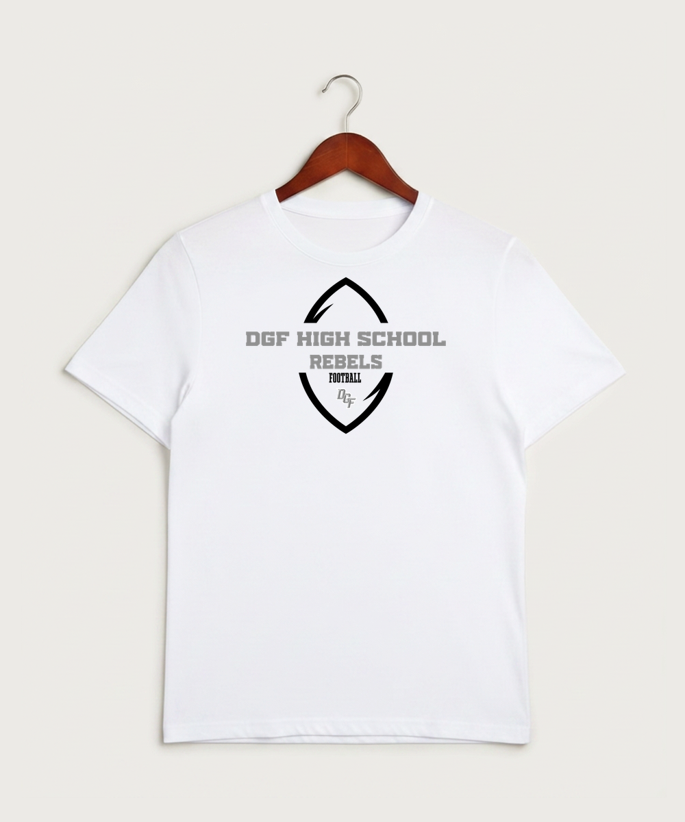 DGF High School Football (Boys) - White Sport-Tek PosiCharge Competitor Tee. ST350