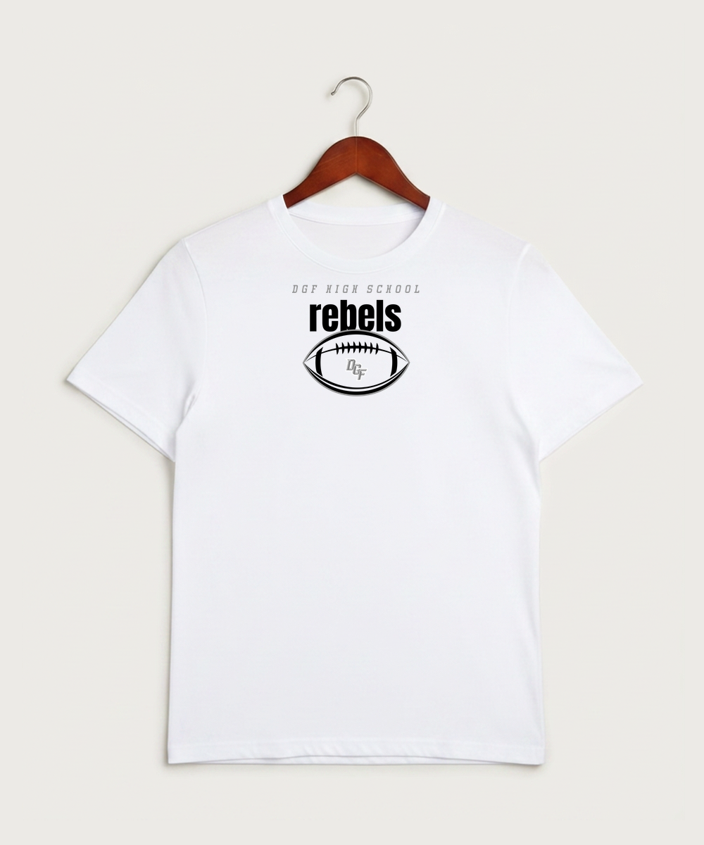 DGF High School Football (Boys) - White Sport-Tek PosiCharge Competitor Tee. ST350