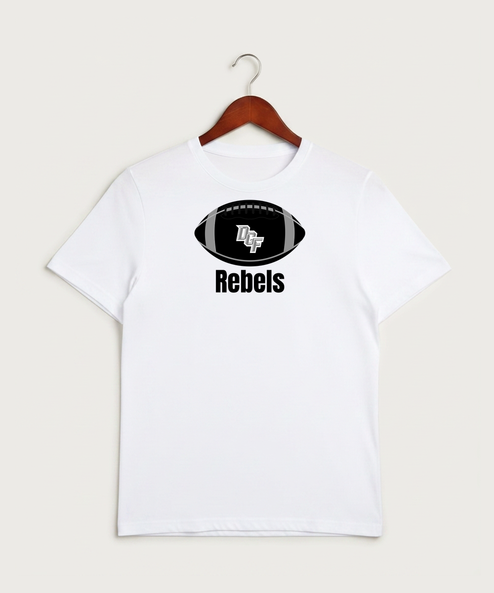 DGF High School Football (Boys) - White Sport-Tek PosiCharge Competitor Tee. ST350