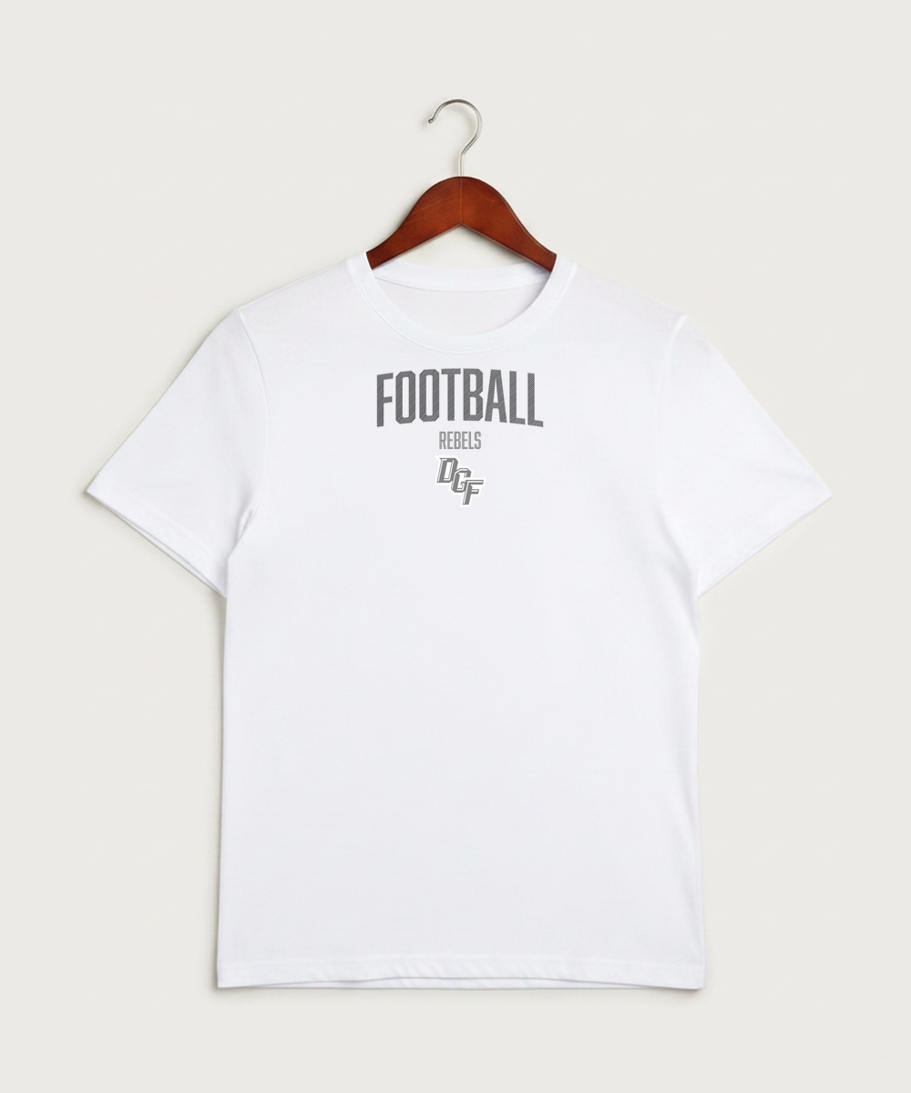 DGF High School Football (Boys) - White Sport-Tek PosiCharge Competitor Tee. ST350