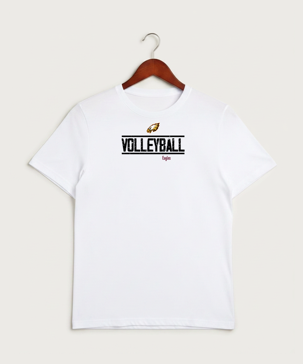 Dover-Eyota High School Volleyball (Girls) - White Sport-Tek PosiCharge Competitor Tee. ST350