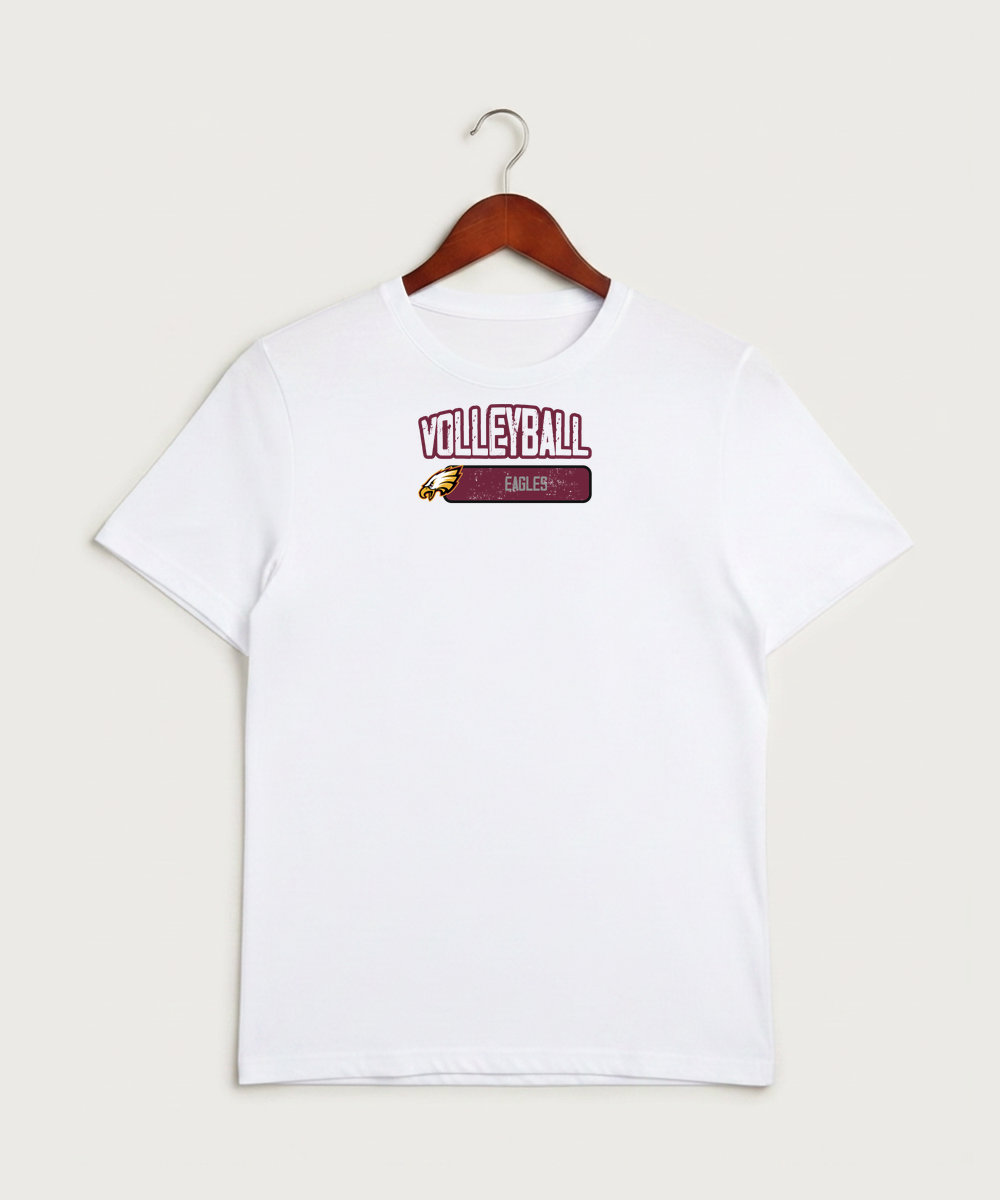 Dover-Eyota High School Volleyball (Girls) - White Sport-Tek PosiCharge Competitor Tee. ST350