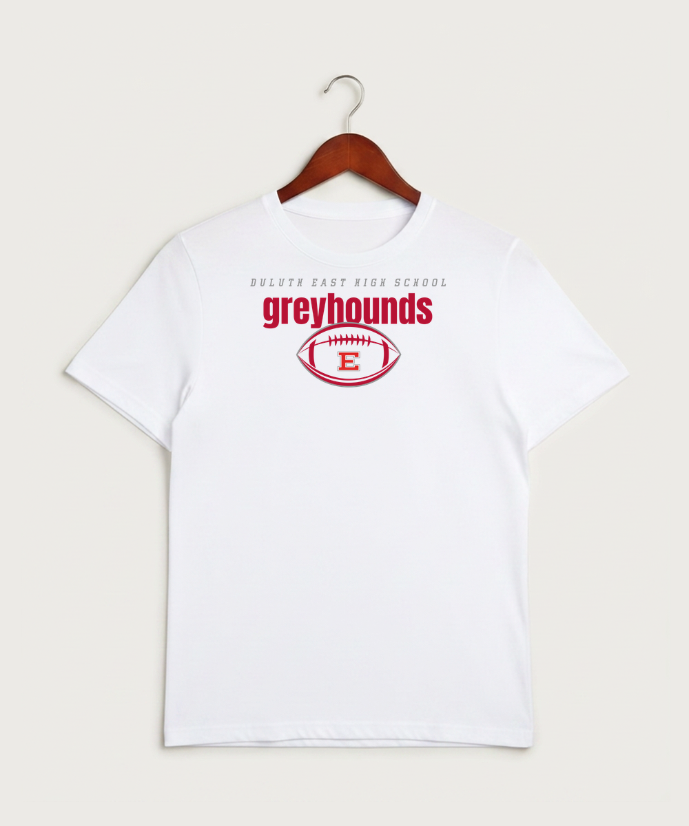 Duluth East High School Football (Boys) - White Sport-Tek PosiCharge Competitor Tee. ST350